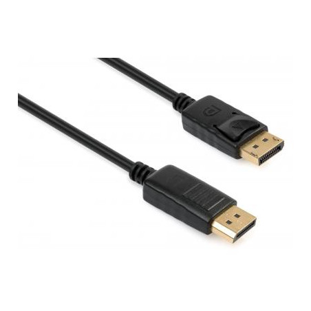 Кабель мультимедійний DisplayPort M to DisplayPort M 1.8m Vinga (VCPDP1.8BK)