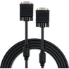 Кабель мультимедійний VGA M to VGA M 3.0m Vinga (VCPVGAF3BK)