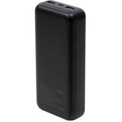 Батарея універсальна Vinga 20000 mAh 22.5W Display Black (VPBB2022)