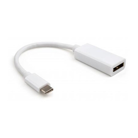 Перехідник Type-C Male to Display Port 0.15m 4K Vinga (VCPTCDP15)