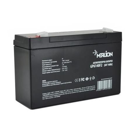 Батарея до ДБЖ Merlion 6V-14Ah (GP6140F2)
