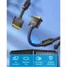 Кабель мультимедійний DVI M to DVI M 8.0m 24+1pin 2K60Hz ferrite Vention (EAEBK)