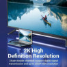 Кабель мультимедійний DVI M to DVI M 8.0m 24+1pin 2K60Hz ferrite Vention (EAEBK)
