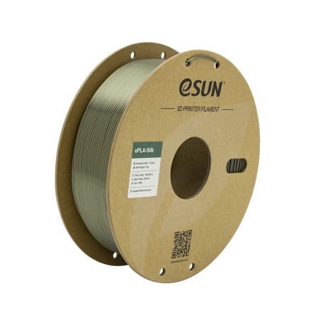 Пластик для 3D-принтера eSUN ePLA-Silk Metal 1.75мм, 1кг, bronze (ePLA-Silk-P175BR1)