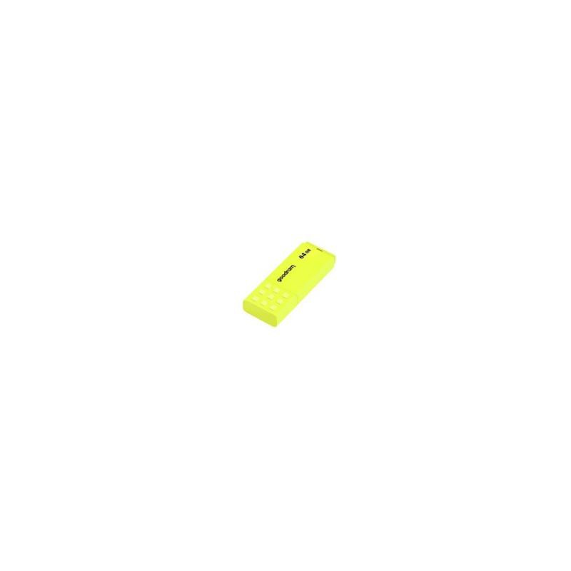 USB флеш накопичувач Goodram 64GB UME2 Yellow USB 2.0 (UME2-0640Y0R11)