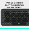 Клавіатура Logitech POP Icon Keys Bluetooth UA Graphite (920-013157)