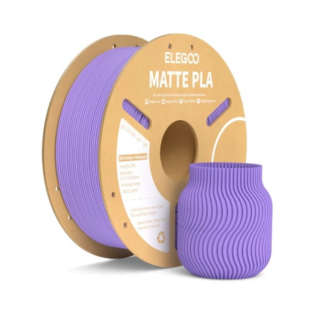 Пластик для 3D-принтера ELEGOO PLA matte 1кг, 1.75мм, lavender (50.203.0257)