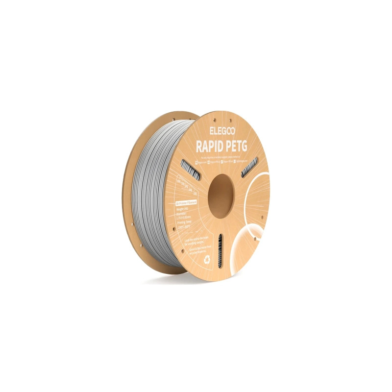 Пластик для 3D-принтера ELEGOO Rapid PETG 1кг, 1.75мм, gray (50.203.0222)