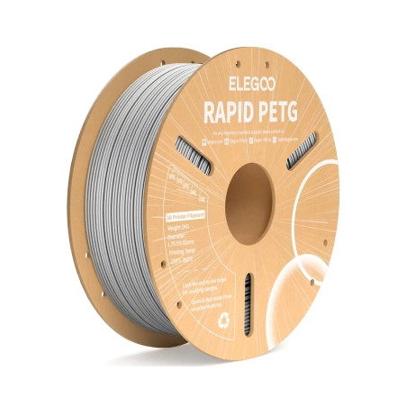 Пластик для 3D-принтера ELEGOO Rapid PETG 1кг, 1.75мм, gray (50.203.0222)