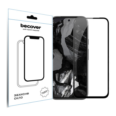Скло захисне BeCover Google Pixel 8a Black (711663)
