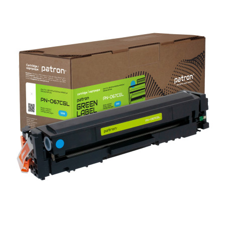 Картридж Patron Canon 067 cyan Green Label (PN-067CGL)