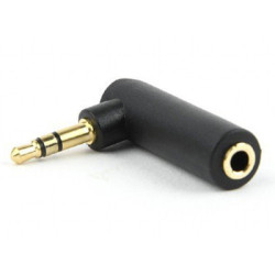 Перехідник 3.5мм M / F 3.5 мм угловой Cablexpert (A-3.5M-3.5FL)