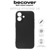 Чохол до мобільного телефона BeCover Apple iPhone 16 Black (712274)