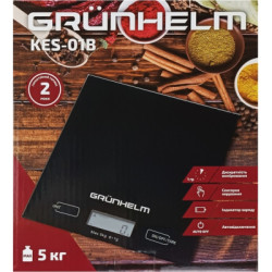 Ваги кухонні Grunhelm KES-01B