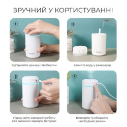 Зволожувач повітря DYXON MEGAHUMI 420 White (DXNZVMGHMI420W)