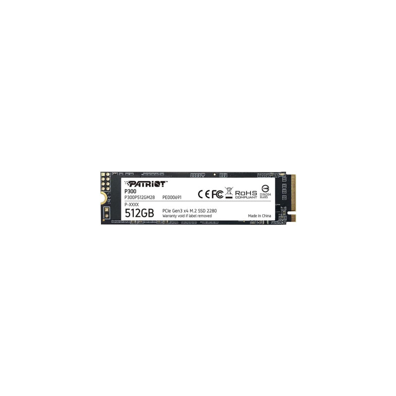 Накопичувач SSD M.2 2280 512GB Patriot (P300P512GM28)