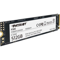Накопичувач SSD M.2 2280 512GB Patriot (P300P512GM28)