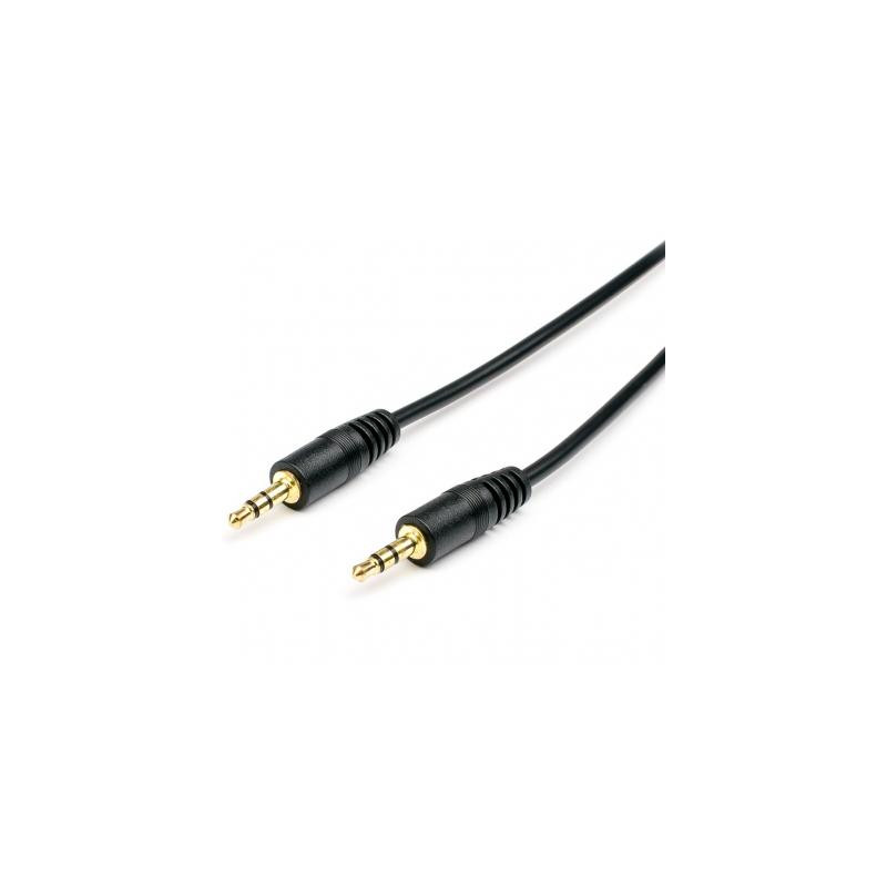 Кабель мультимедійний 3.5mm M to 3.5mm M 0.8m Atcom (17434)