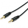 Кабель мультимедійний 3.5mm M to 3.5mm M 0.8m Atcom (17434)