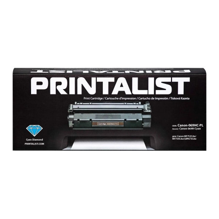Картридж Printalist Canon 069H Cyan 5500 ст. (Canon-069HC-PL)