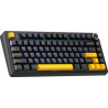 Клавіатура Aula F75 Gasket Greywood V3 switch Hot-Swap PBT Wireless/Bluetooth/USB Black (6948391208626)
