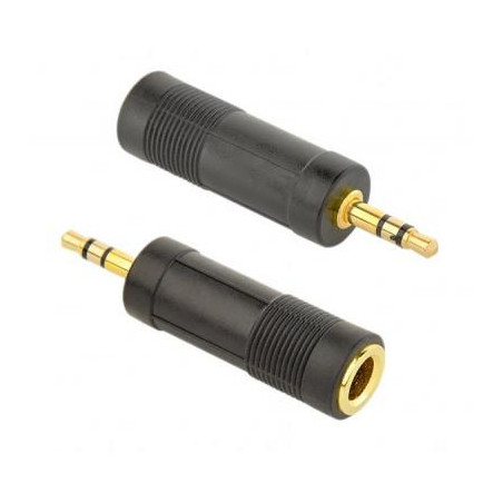 Перехідник 6.35мм F to M 3.5 мм Cablexpert (A-6.35F-3.5M)