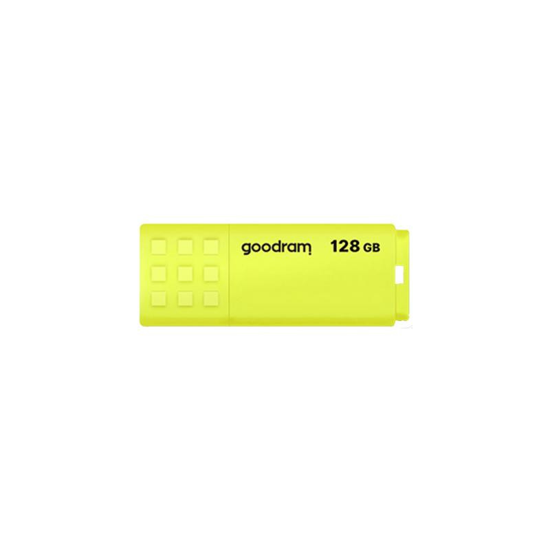 USB флеш накопичувач Goodram 128GB UME2 Yellow USB 2.0 (UME2-1280Y0R11)