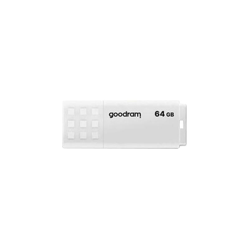 USB флеш накопичувач Goodram 64GB UME2 White USB 2.0 (UME2-0640W0R11)