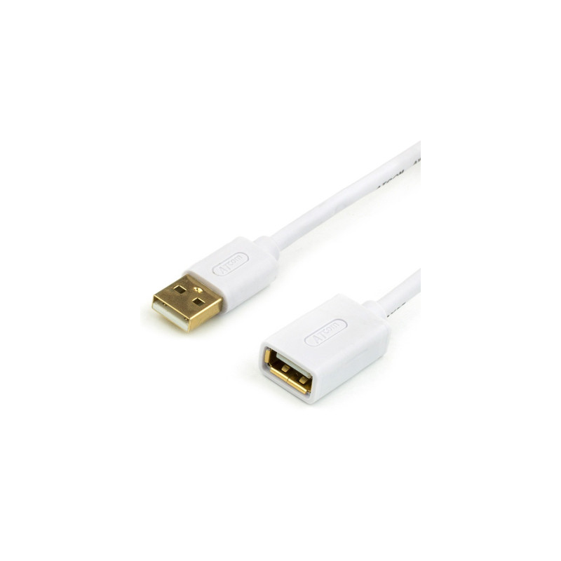 Дата кабель USB 2.0 AM/AF 1.8m Atcom (13425)