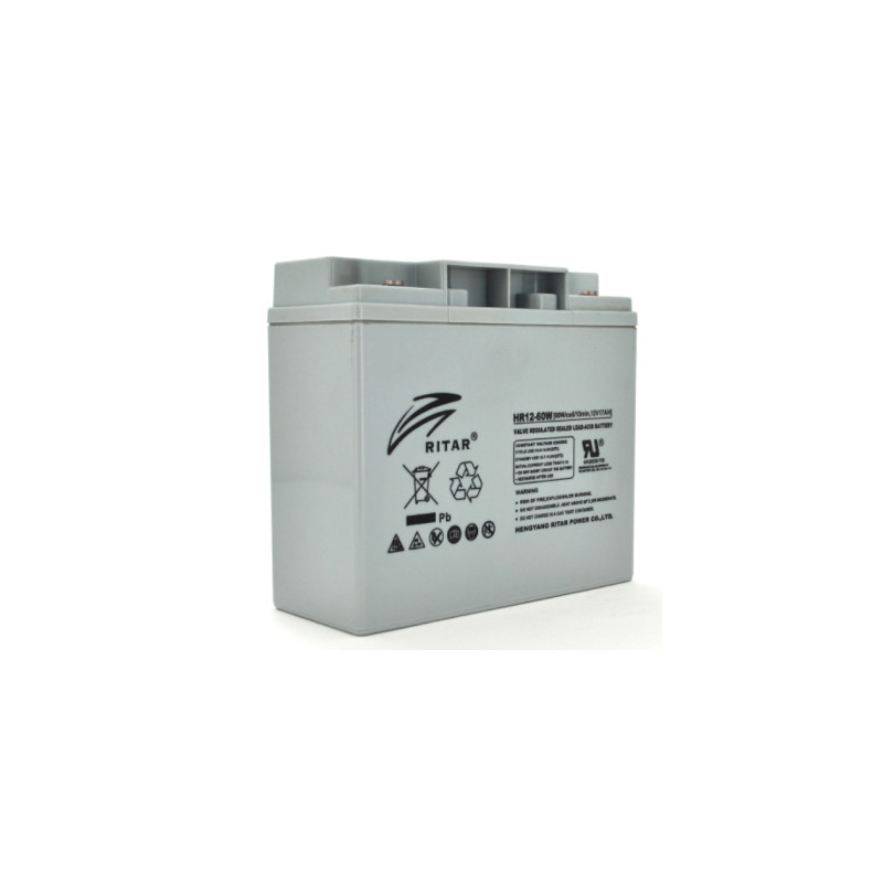 Батарея до ДБЖ Ritar HR12-60W, 12V-17.0Ah (HR1260W)