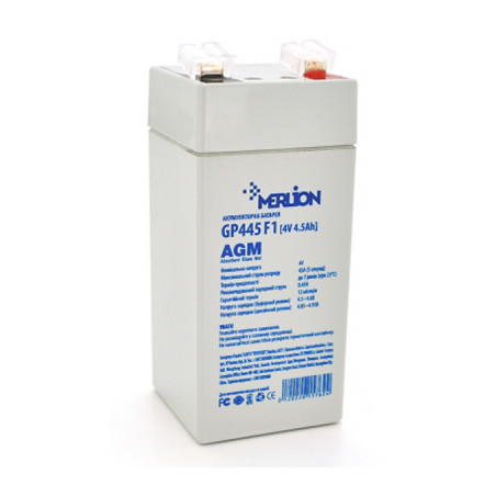 Батарея до ДБЖ Merlion 4V-4.5Ah (GP445F1)