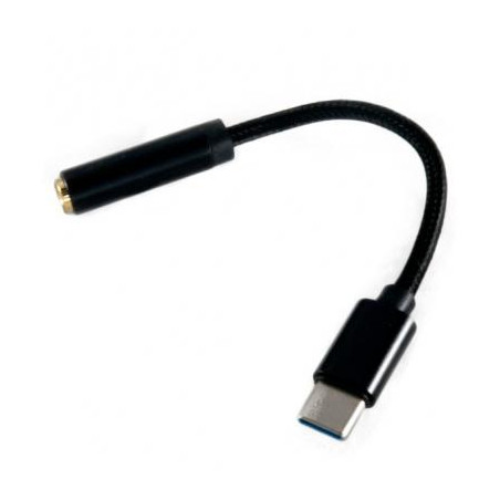 Перехідник Type-C to Audio 3.5mm (Plug-Socket) 0.12m Extradigital (KBA1760)