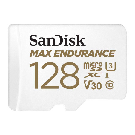 Карта пам'яті SanDisk 128GB microSDXC class 10 UHS-I U3 Max Endurance (SDSQQVR-128G-GN6IA)