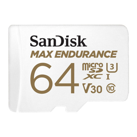 Карта пам'яті SanDisk 64GB microSDXC class 10 UHS-I U3 Max Endurance (SDSQQVR-064G-GN6IA)