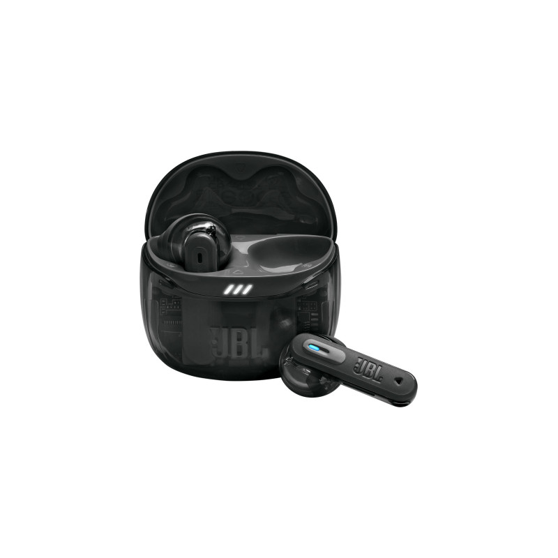 Навушники JBL Tune Flex 2 Ghost Black (JBLTFLEX2GBLK)