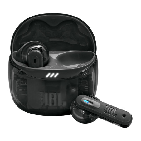 Навушники JBL Tune Flex 2 Ghost Black (JBLTFLEX2GBLK)