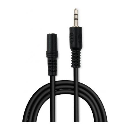 Кабель мультимедійний 3.5mm M to 3.5mm F 1.8 m Vinga (VCPDCJ35MF1.8BK)