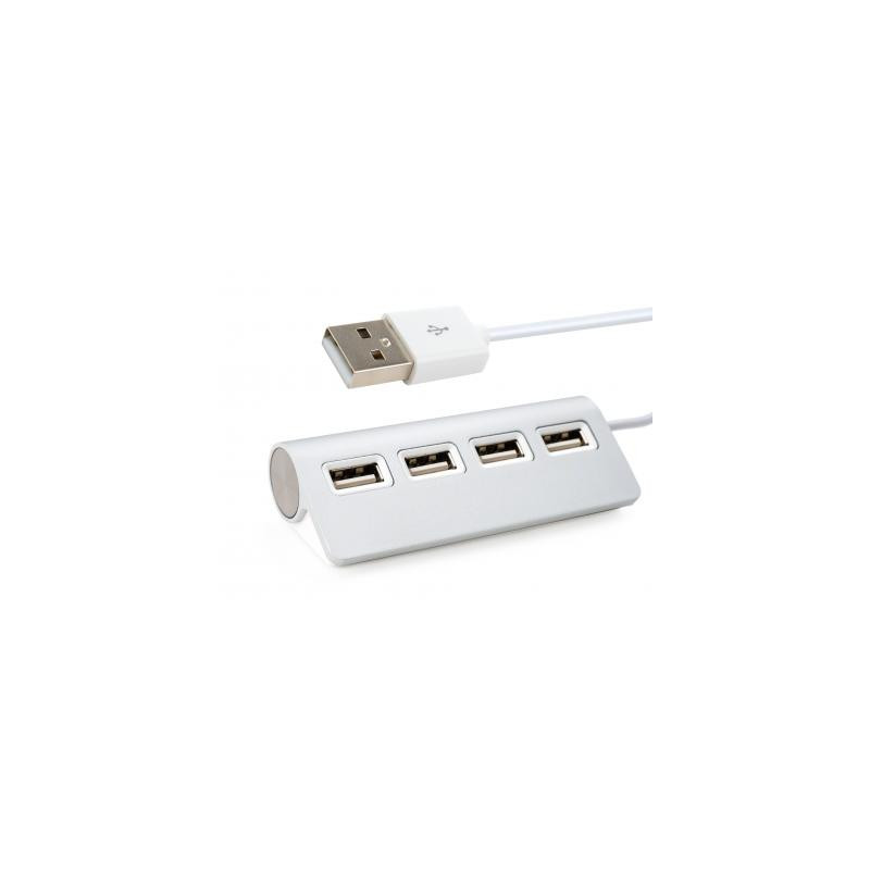 Концентратор Vinga USB 2.0 to 4*USB2.0 metal (VCPH2USB4)