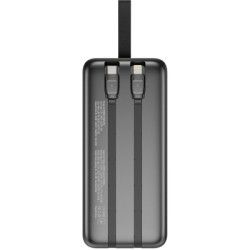 Батарея універсальна ColorWay 50 000 mAh PD/18W, QC3.0/22.5, Digital Display, Black (CW-PB500LPC5BK-PDD)