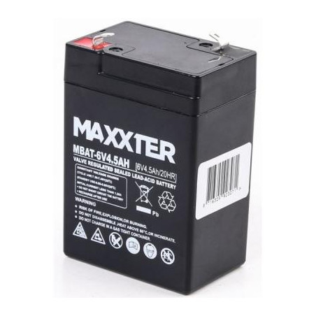 Батарея до ДБЖ Maxxter 6V 4.5AH (MBAT-6V4.5AH)