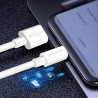 Дата кабель USB 2.0 AM to USB-C 1.0m 5A white ColorWay (CW-CBUC019-WH)