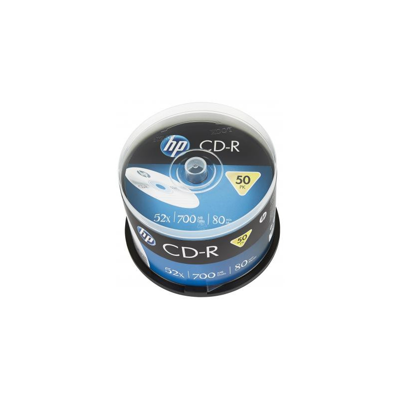 Диск CD HP CD-R 700MB 52X 50шт Spindle (69307/CRE00017-3)