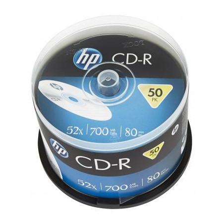 Диск CD HP CD-R 700MB 52X 50шт Spindle (69307/CRE00017-3)