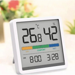 Метеостанція Xiaomi Miiiw Temperature Humidity Clock White S210 (MW22S06)