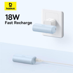 Батарея універсальна Baseus Compact 4900mAh 20W Type-C, White (PPWC05T) (P10068302212-00)
