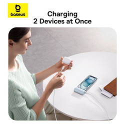 Батарея універсальна Baseus Compact 4900mAh 20W Type-C, White (PPWC05T) (P10068302212-00)