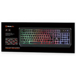 Клавіатура REAL-EL 7001 Comfort Backlit Black (EL123100035)
