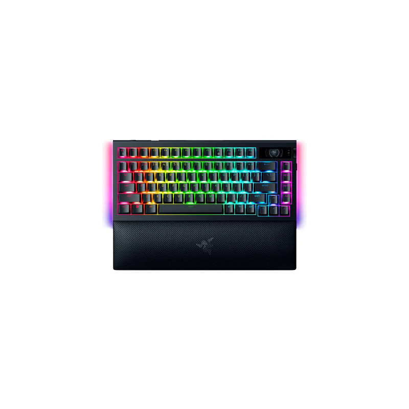 Клавіатура Razer BlackWidow V4 PRO Orange Switch Wireless/Bluetooth/USB UA Black (RZ03-05130100-R3M1)