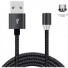 Дата кабель USB 2.0 AM to USB-C 1.2m Magneto black XoKo (SC-355a MGNT-BK)