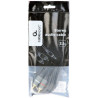 Кабель мультимедійний 3.5mm M to 2xRCA M 2.5m Cablexpert (CCA-352-2.5M)